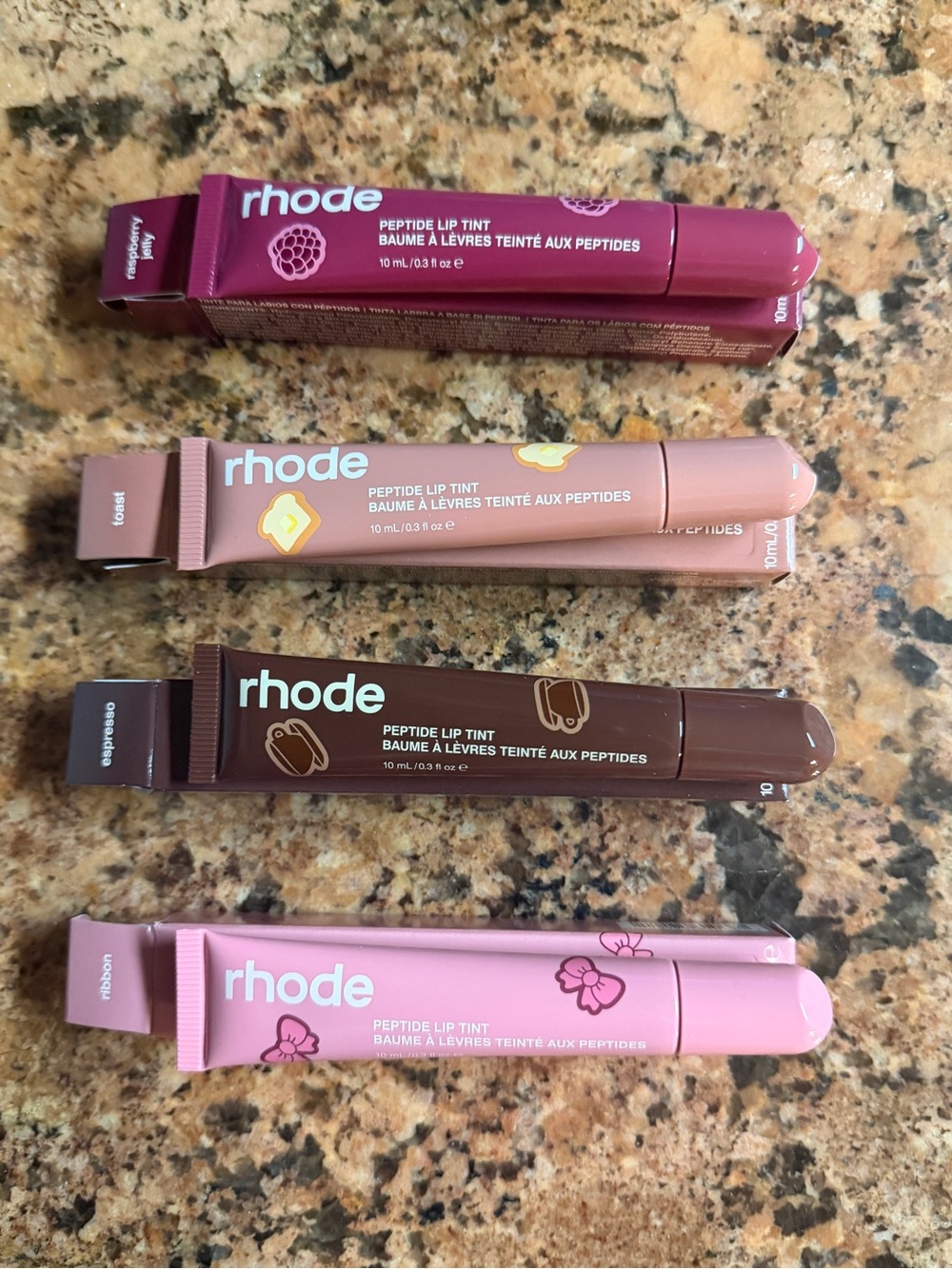 Rhode Peptide Lip Tint collection bundle